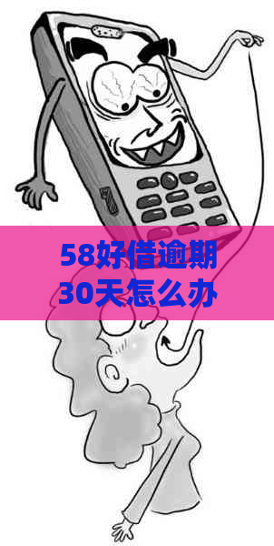 58好借逾期30天怎么办