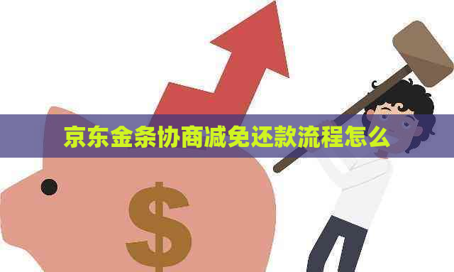 京东金条协商减免还款流程怎么