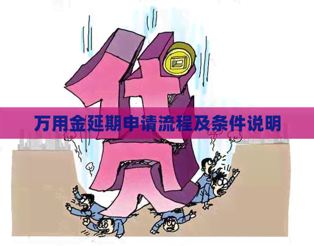 万用金延期申请流程及条件说明