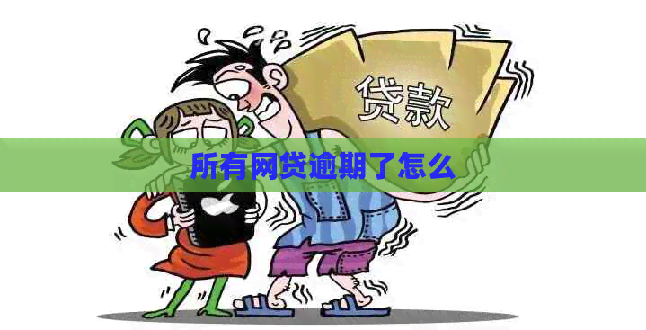 所有网贷逾期了怎么