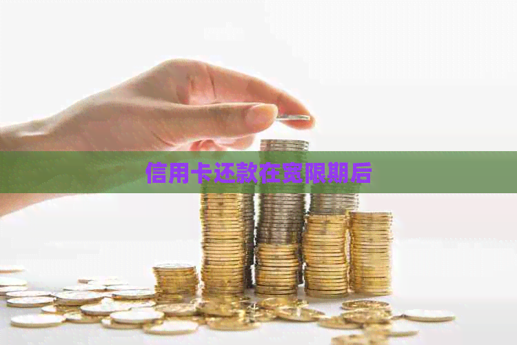 信用卡还款在宽限期后