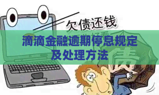 滴滴金融逾期停息规定及处理方法