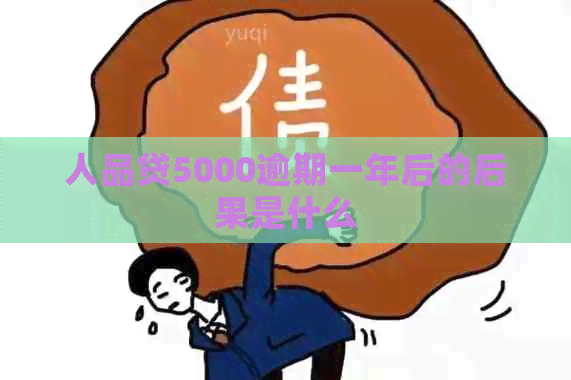 人品贷5000逾期一年后的后果是什么