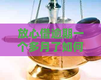 放心借逾期一个多月了如何解决