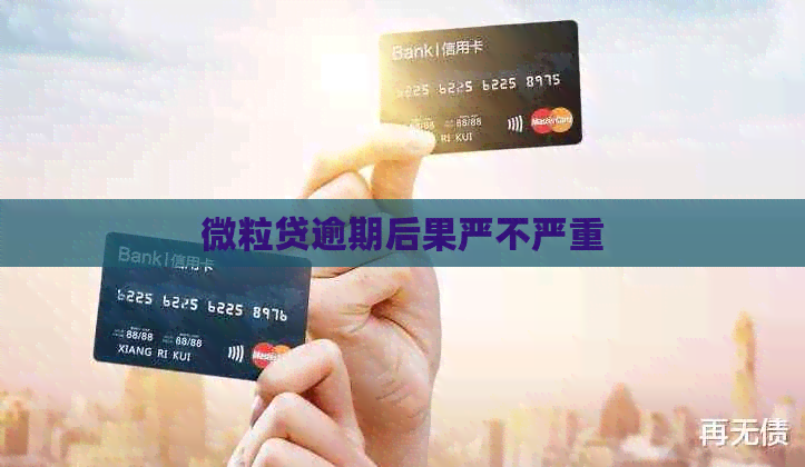 微粒贷逾期后果严不严重