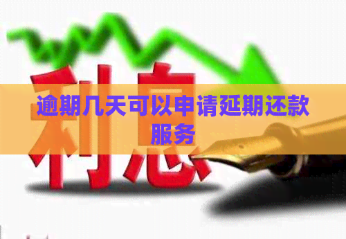 逾期几天可以申请延期还款服务