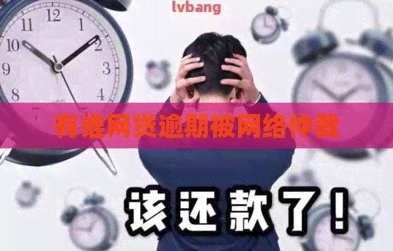 有谁网贷逾期被网络仲裁