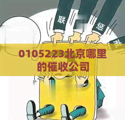 0105223北京哪里的公司