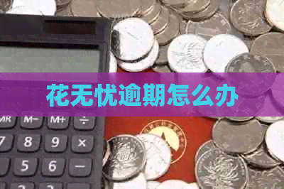 花无忧逾期怎么办 花无忧逾期怎么办