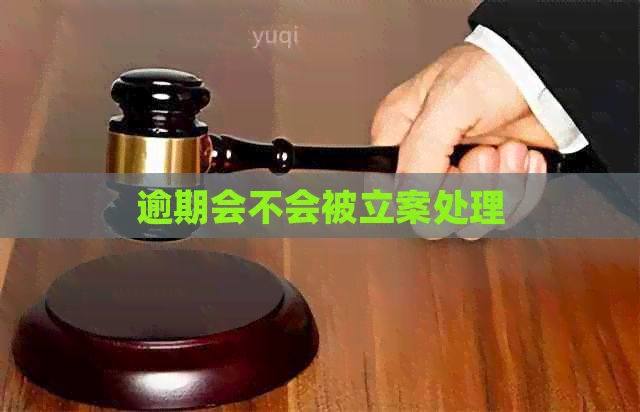 逾期会不会被立案处理