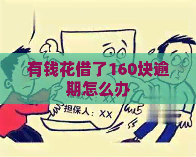 有钱花借了160块逾期怎么办
