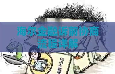 海尔金融诉前协商流程详解 海尔金融诉前协商流程详解