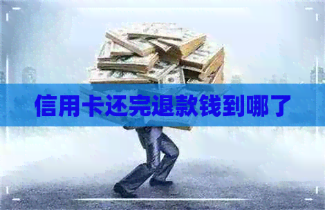 信用卡还完退款钱到哪了