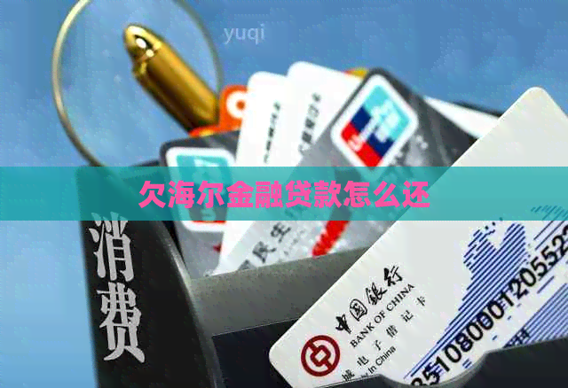 欠海尔金融贷款怎么还