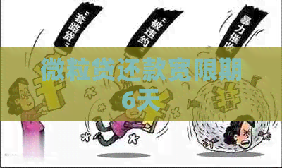 微粒贷还款宽限期6天