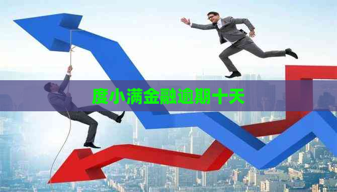 度小满金融逾期十天