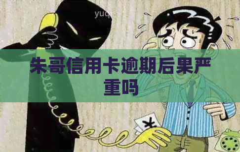 朱哥信用卡逾期后果严重吗