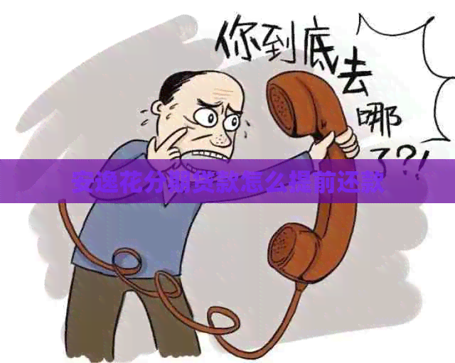 安逸花分期贷款怎么提前还款