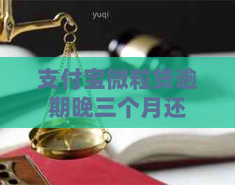 信用卡微粒贷逾期晚三个月还