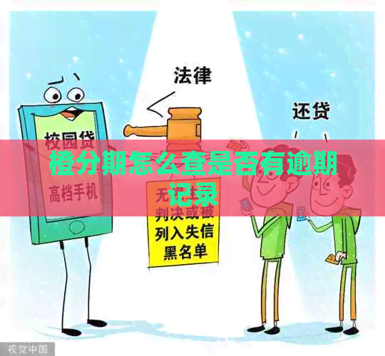 橙分期怎么查是否有逾期记录
