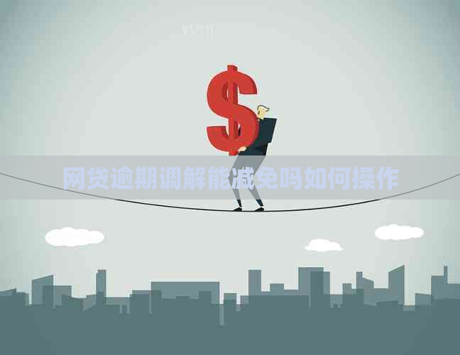 网贷逾期调解能减免吗如何操作