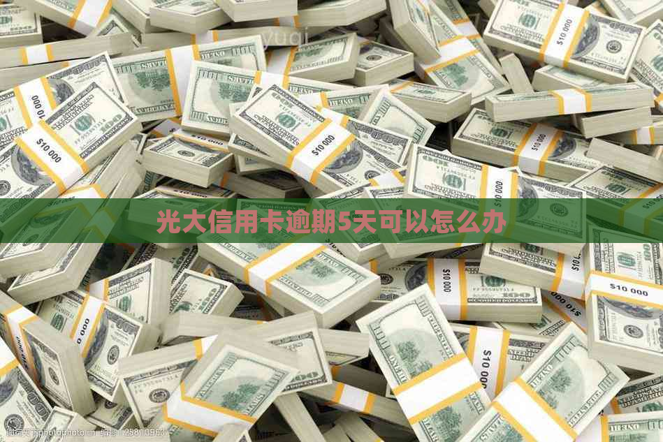 光大信用卡逾期5天可以怎么办