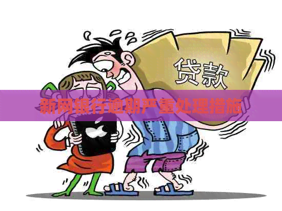 新网银行逾期严重处理措施