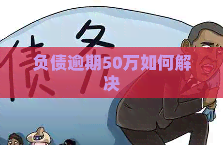负债逾期50万如何解决