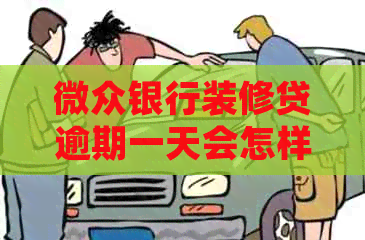 微众银行装修贷逾期一天会怎样处理