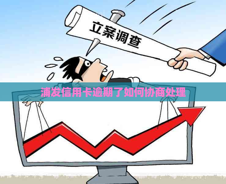 浦发信用卡逾期了如何协商处理