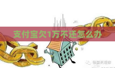 信用卡欠1万不还怎么办