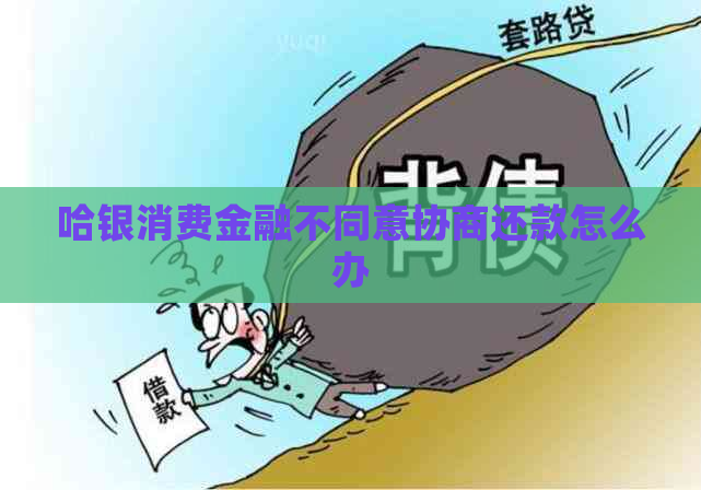 哈银消费金融不同意协商还款怎么办