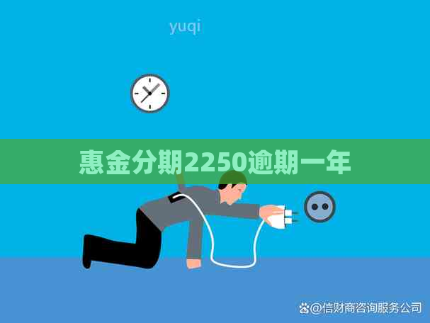 惠金分期2250逾期一年