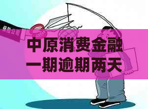中原消费金融一期逾期两天需要承担哪些后果