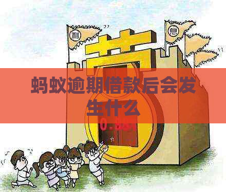 蚂蚁逾期借款后会发生什么