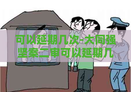 可以延期几次-大同强坚案二审可以延期几次