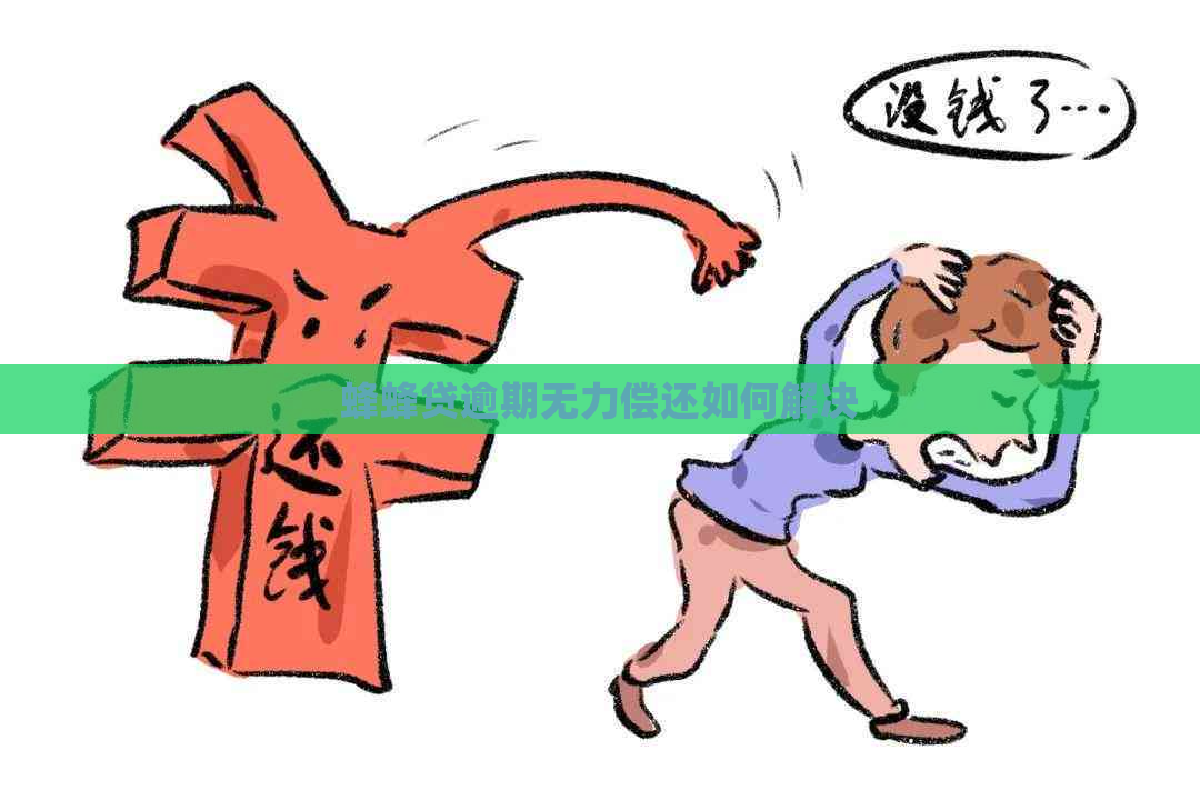 蜂蜂贷逾期无力偿还如何解决