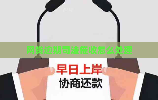 网贷逾期司法怎么处理