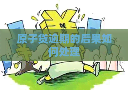 原子贷逾期的后果如何处理