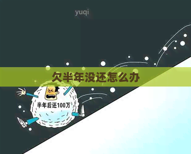 欠半年没还怎么办
