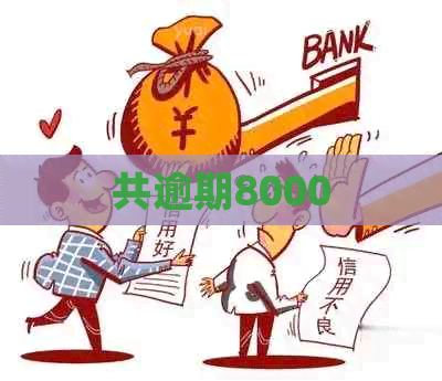 共逾期8000