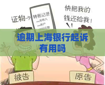 逾期上海银行起诉有用吗