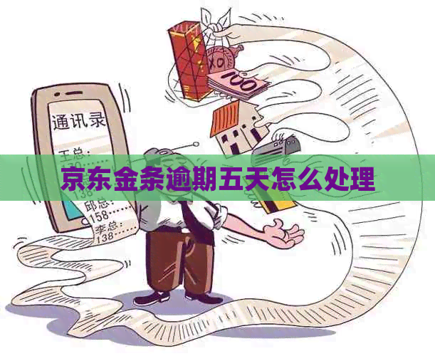 京东金条逾期五天怎么处理