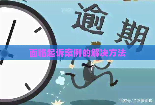 面临起诉案例的解决方法