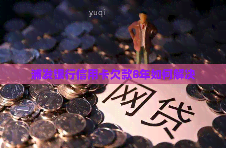 浦发银行信用卡欠款8年如何解决