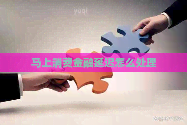 马上消费金融延迟怎么处理