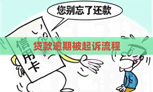 贷款逾期被起诉流程