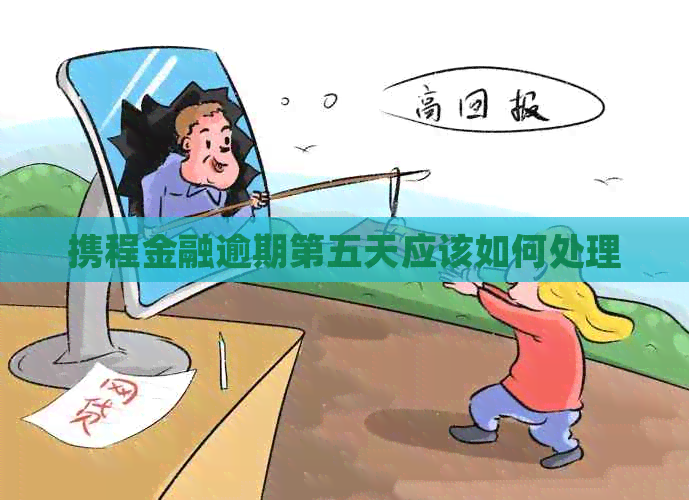 携程金融逾期第五天应该如何处理