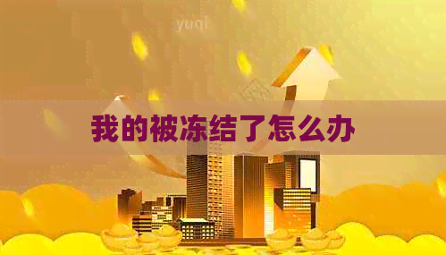 我的被冻结了怎么办