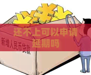 还不上可以申请延期吗